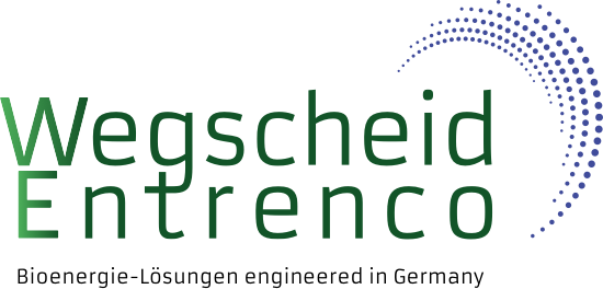 Logo Wegscheid Entrenco bunt mit deutschem Text